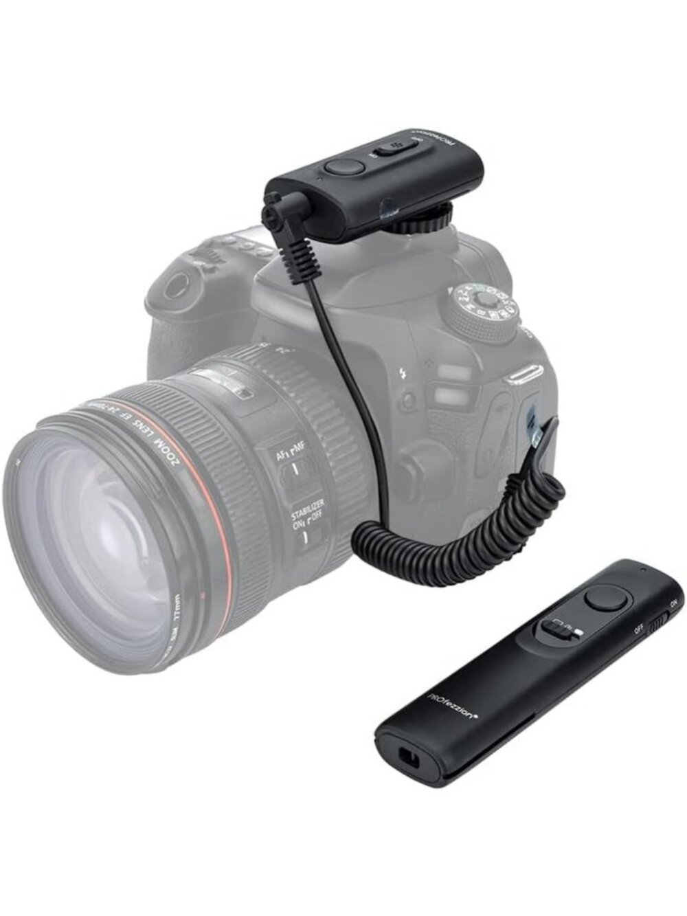 Wireless Remote Shutter Release for Canon Cameras - 164ft Range, Easy Control